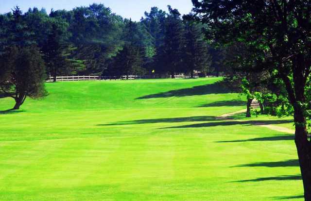 A view from a fairway at Gold from Brookfield Country Club