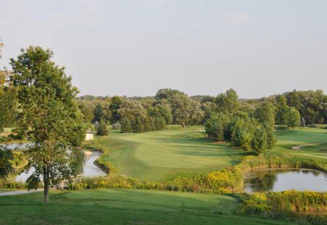 A view from RiverEdge Golf Club