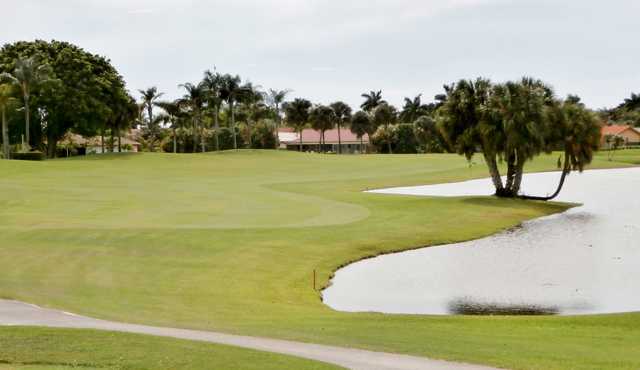 A view of a fairway at Boca Greens Country Club
