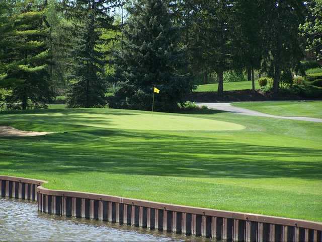 A view of a hole at Palatine Hills Golf Course