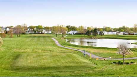 A view from a tee at Golf Vista Golf Course