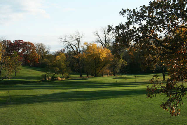 A fall view from Longwood Golf Course