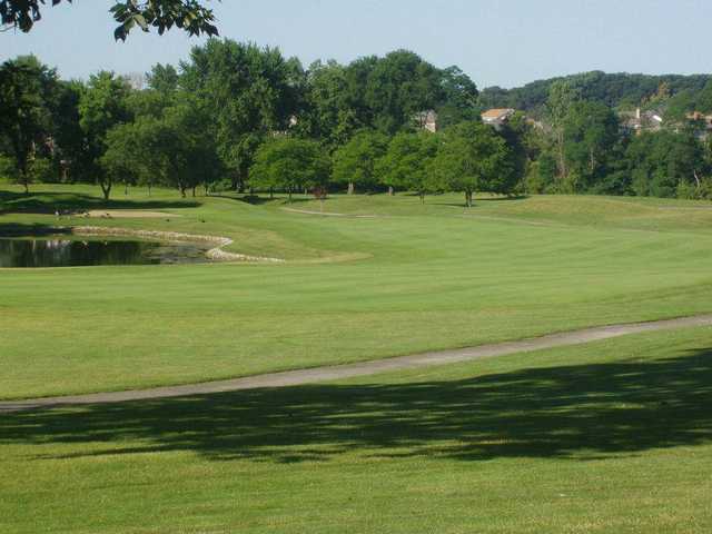 A view of a fairway at Lincolnshire Country Club