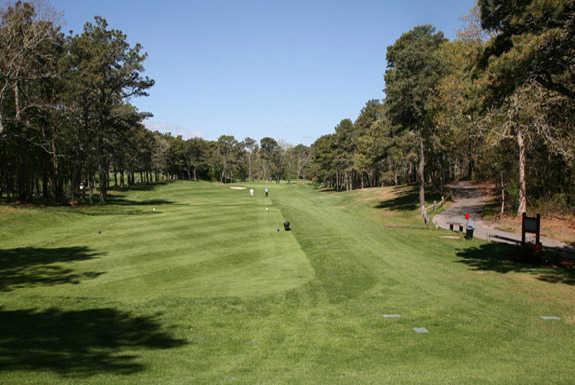 A view from the 13th tee at Cranberry Valley Golf Course