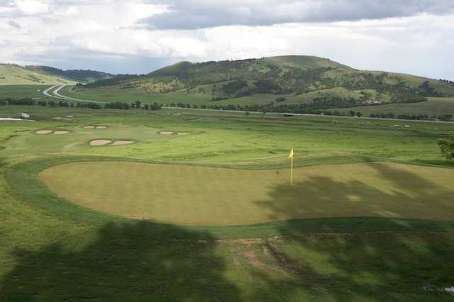 A view of a green at Elkhorn Ridge Golf Course