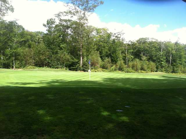 A view of a green at Toddy Brook Golf Course
