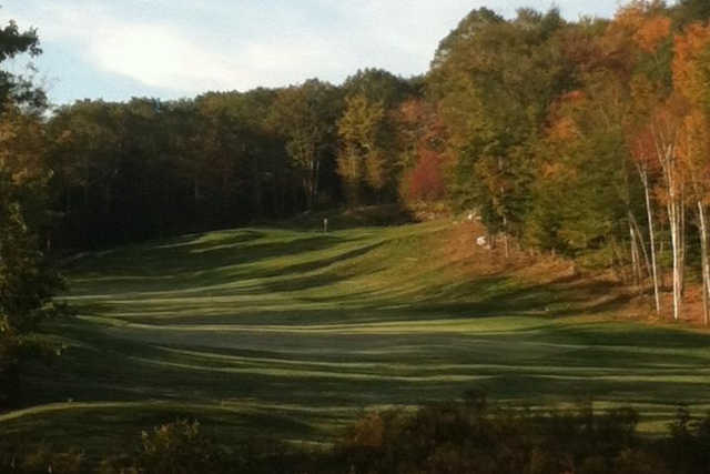 A view of a fairway at Toddy Brook Golf Course