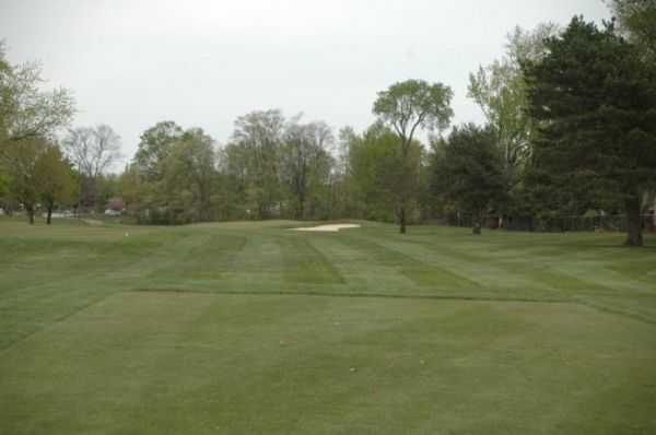 A view from a tee at Idyl Wyld Golf Course