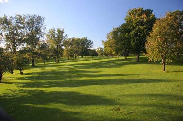 A view of a fairway at Highland Nine Golf Course