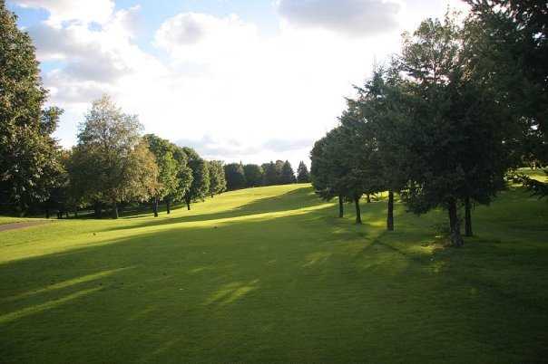 A view of a tee at Highland Nine Golf Course