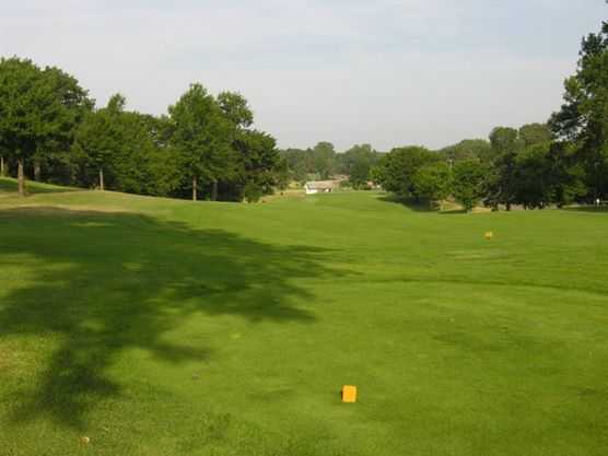 A view from tee #15 at University of Minnesota Les Bolstad Golf Course