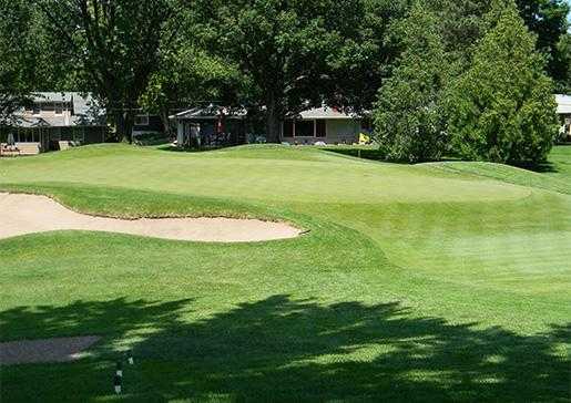 A view of the 1st hole at Midland Hills Country Club