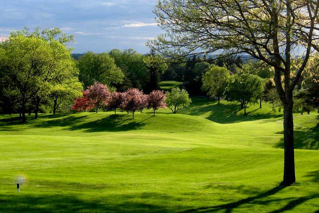 A view of a fairway at Somerset Country Club