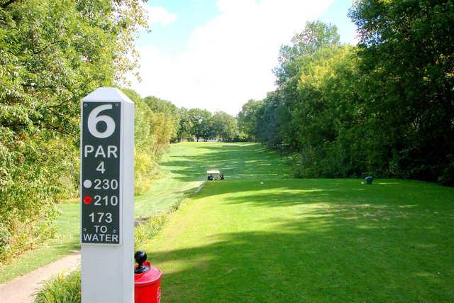 A view from tee #6 at Brightwood Hills Golf Course
