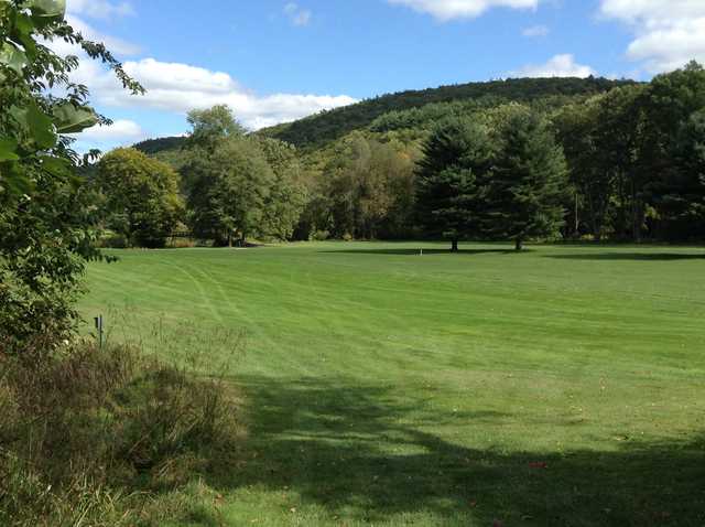 A view of a fairway at Glen Brook Country Club