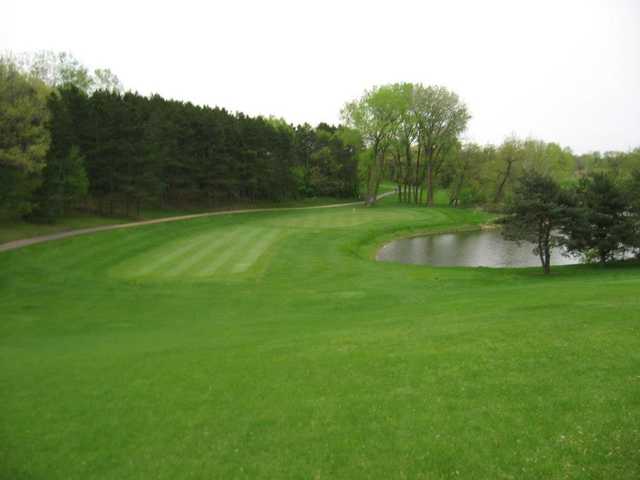 A view of a fairway at Indian Hills Golf Course