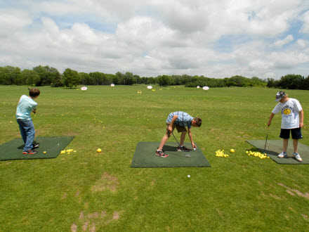 A view from the driving range tees at Cleary Lake Golf Course (Threeriversparks)