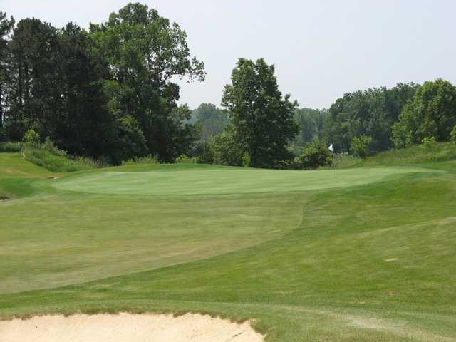 A view of the 8th green at Pierce Lake Golf Course