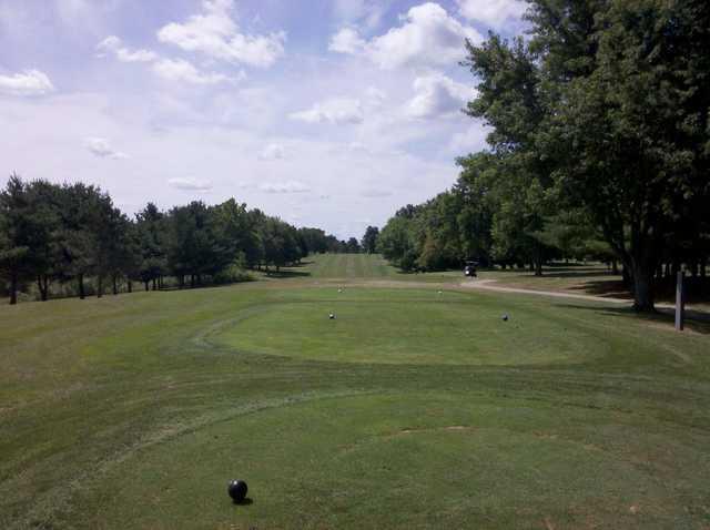 A view from tee #7 at Midland Golf Club.