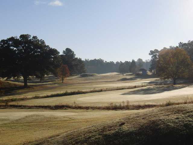 A fall view from Sunset Hills Golf Course
