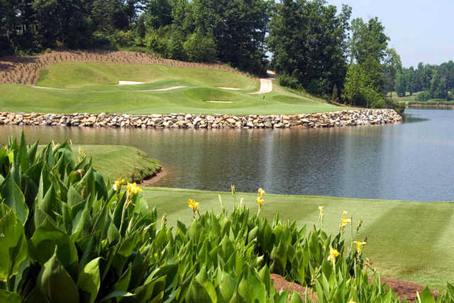 A view over the water from NorthStone Country Club