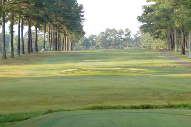A view from a tee at Wendell Country Club