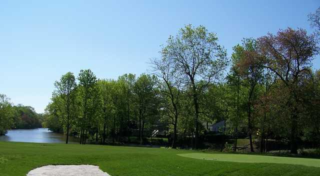 A warm sunny day view from William F. Larkin Golf Course at Colonial Terrace