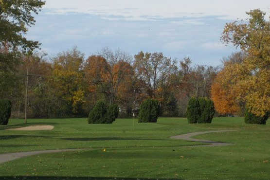 A view from a tee at Honeywell Golf Course