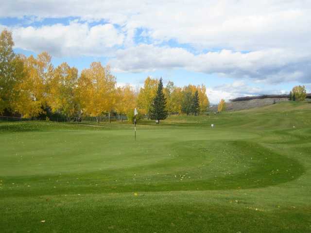 A view of a hole at Cochrane Golf Club