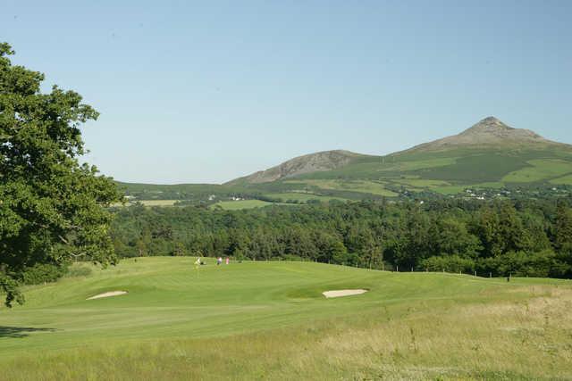 A view from West Course at Powerscourt Golf Club
