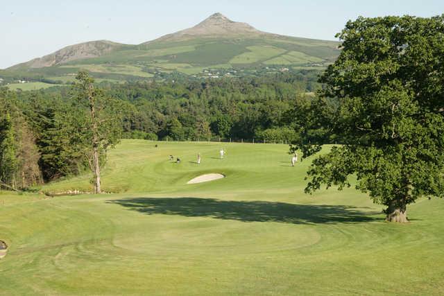 A view from West Course at Powerscourt Golf Club