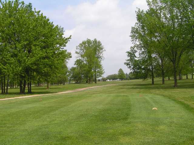 A view from a tee at Timberview Golf Club