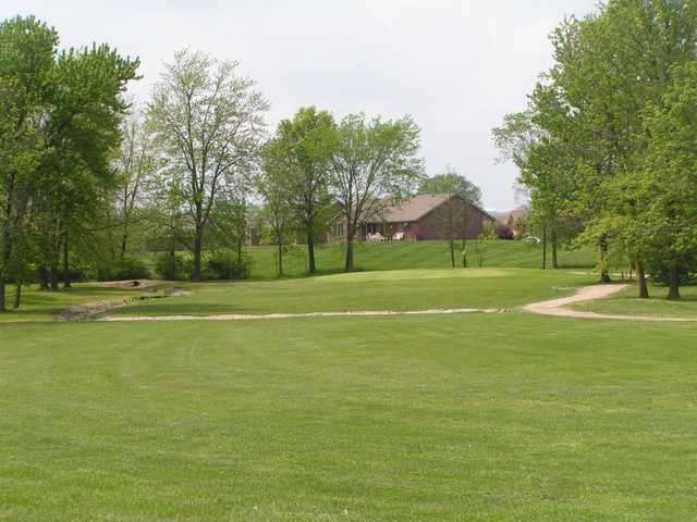 A view from a fairway at Timberview Golf Club