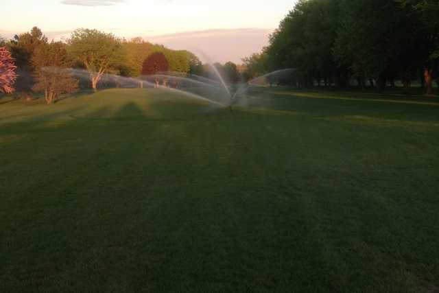 A view of a fairway at Rivermoor Country Club