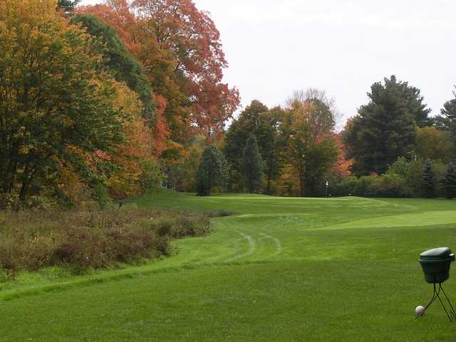 A view from the 6th tee at Guilford Lakes Golf Course