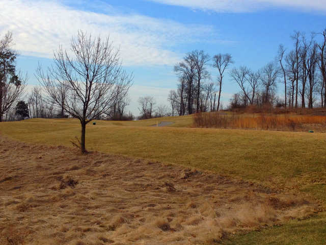 A sunny day view from Tri County Golf Ranch