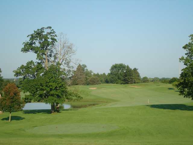 A view from a tee at Jefferson Golf Course