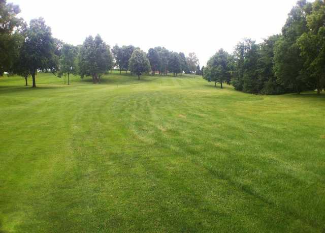 A view of a fairway at Dahlgreen Golf Club