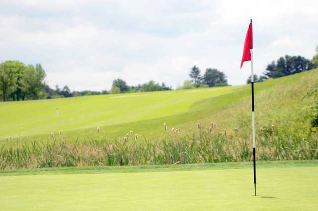 A view of hole #3 at Legendary Run Golf Club