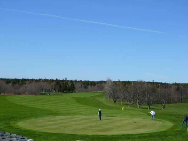 A view of a green at Clare Golf and Country Club