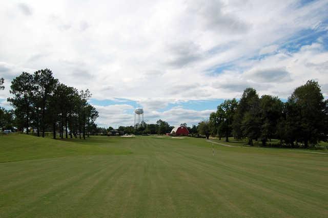 A view from a fairway at Hillcrest Golf Course