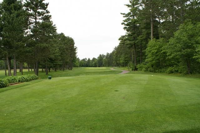 A view from the 1st tee at St. Germain Golf Club