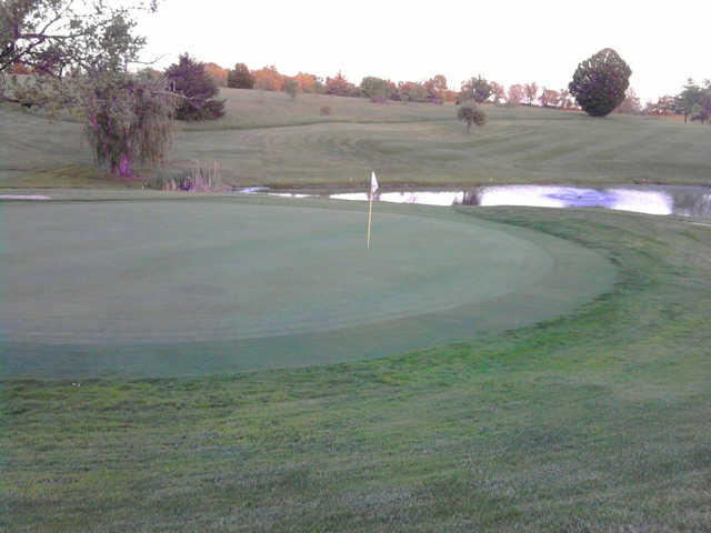 A view of a green at Henry County Country Club