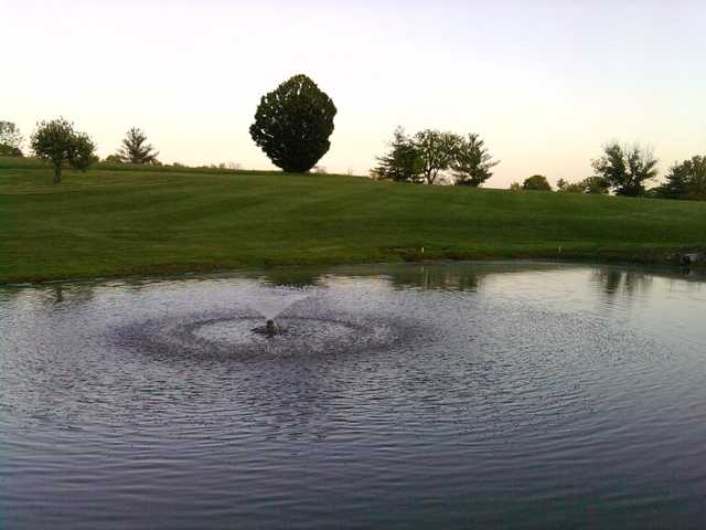 A view over the water from Henry County Country Club