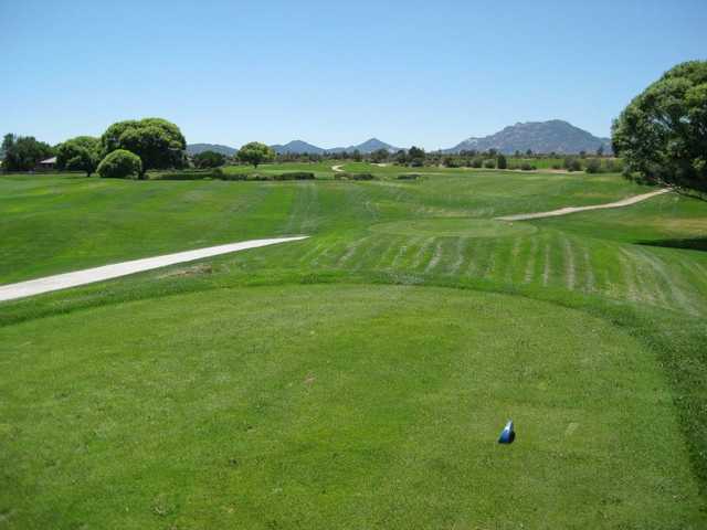 A view from tee #7 at South from Antelope Hills Golf Course