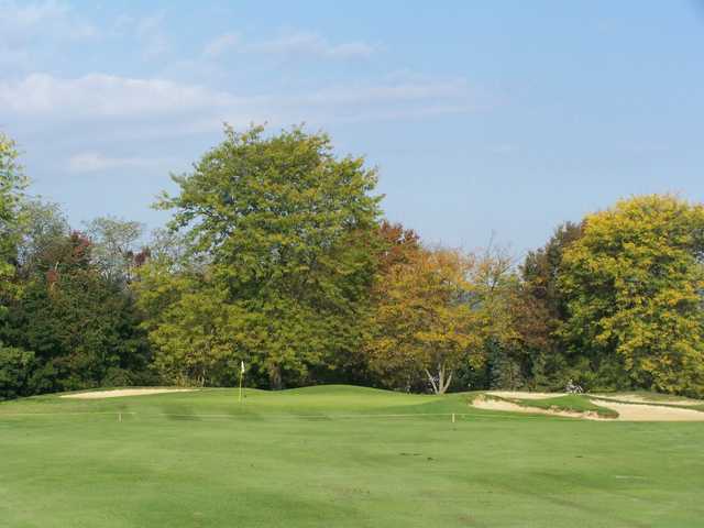 A view of the 4th green at Armitage Golf Course