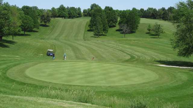 View of the 5th green at Briggs Woods Golf Course