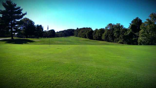 A view of a hole at Hawk Valley Golf Club