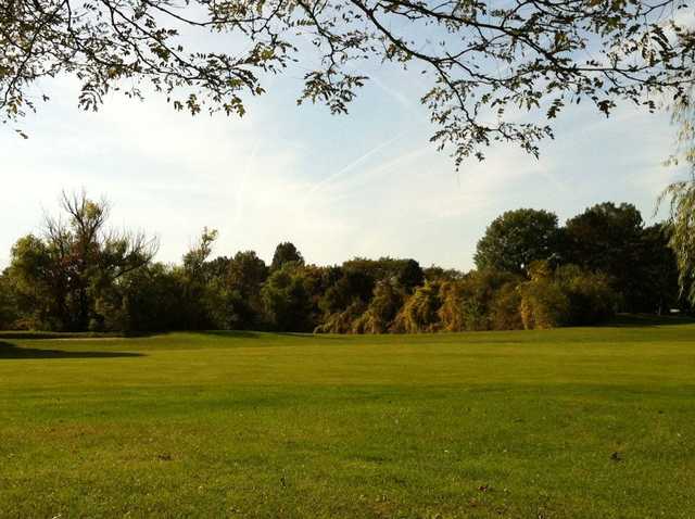 A view of a fairway at Harbour Club Golf Course