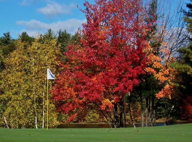 A fall view from Pequabuck Golf Club